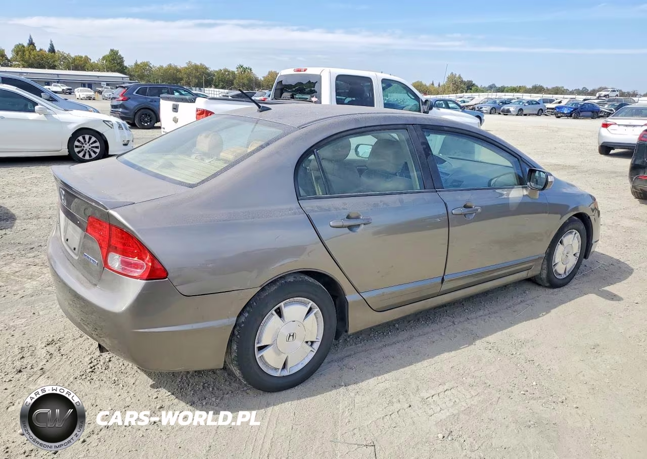2007 Honda Civic Hybrid VIN:JHMFA36277S022608 - 3