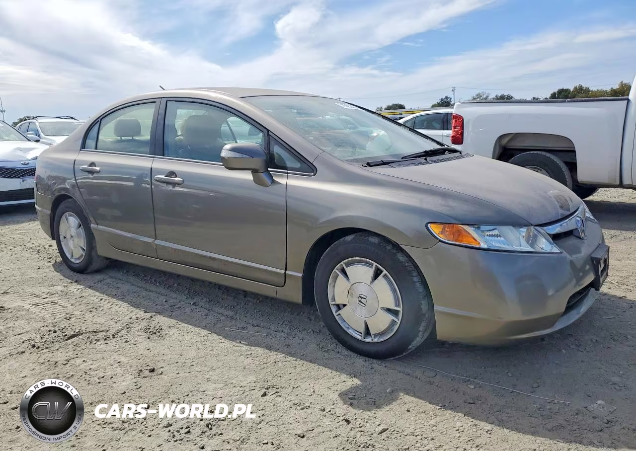 2007 Honda Civic Hybrid VIN:JHMFA36277S022608 - 4