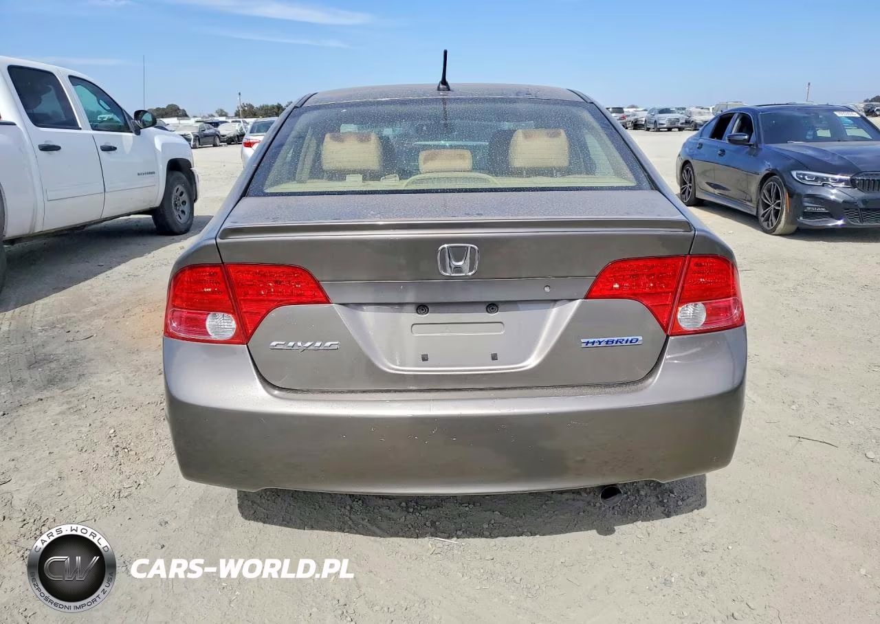 2007 Honda Civic Hybrid VIN:JHMFA36277S022608 - 6