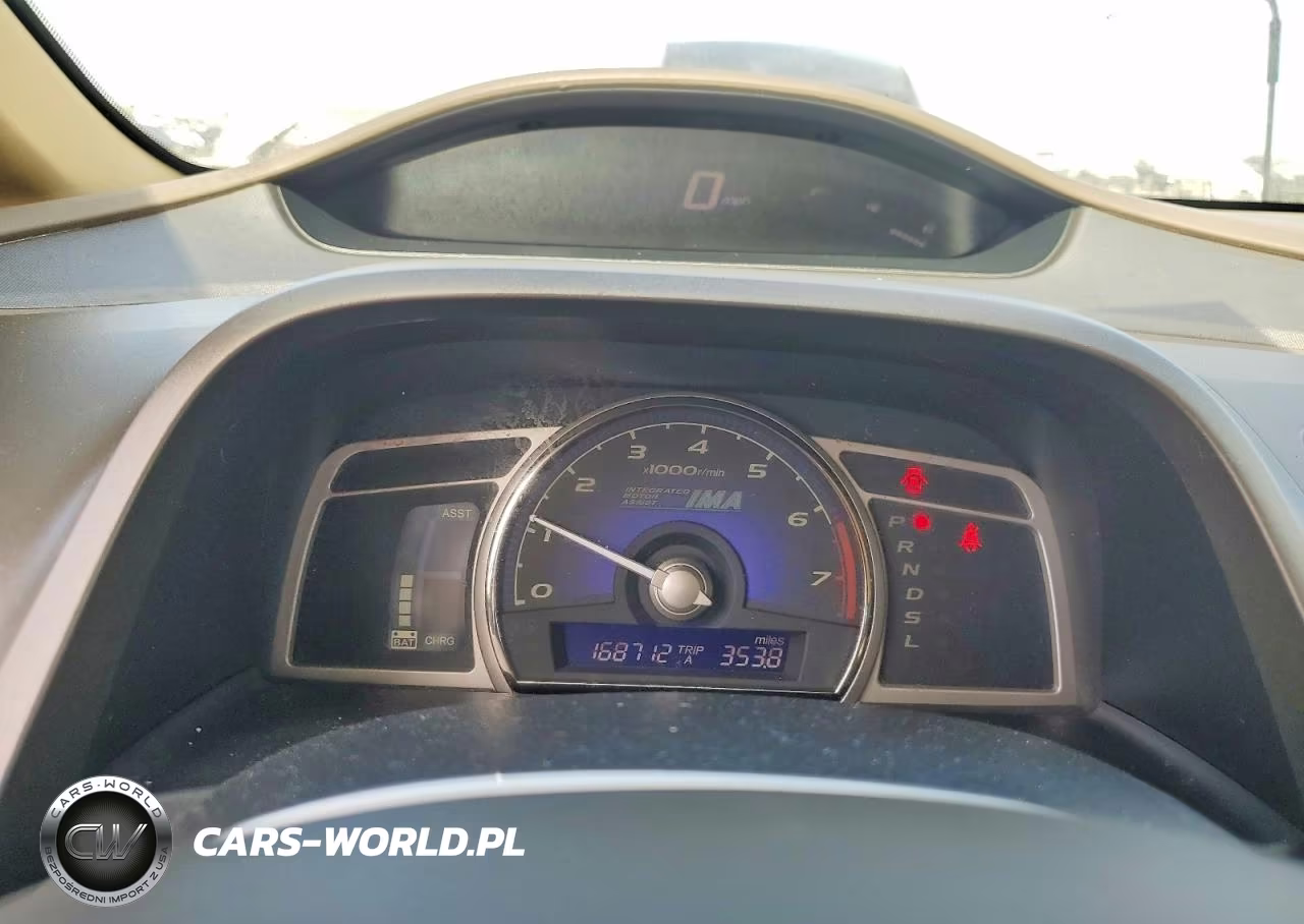2007 Honda Civic Hybrid VIN:JHMFA36277S022608 - 9