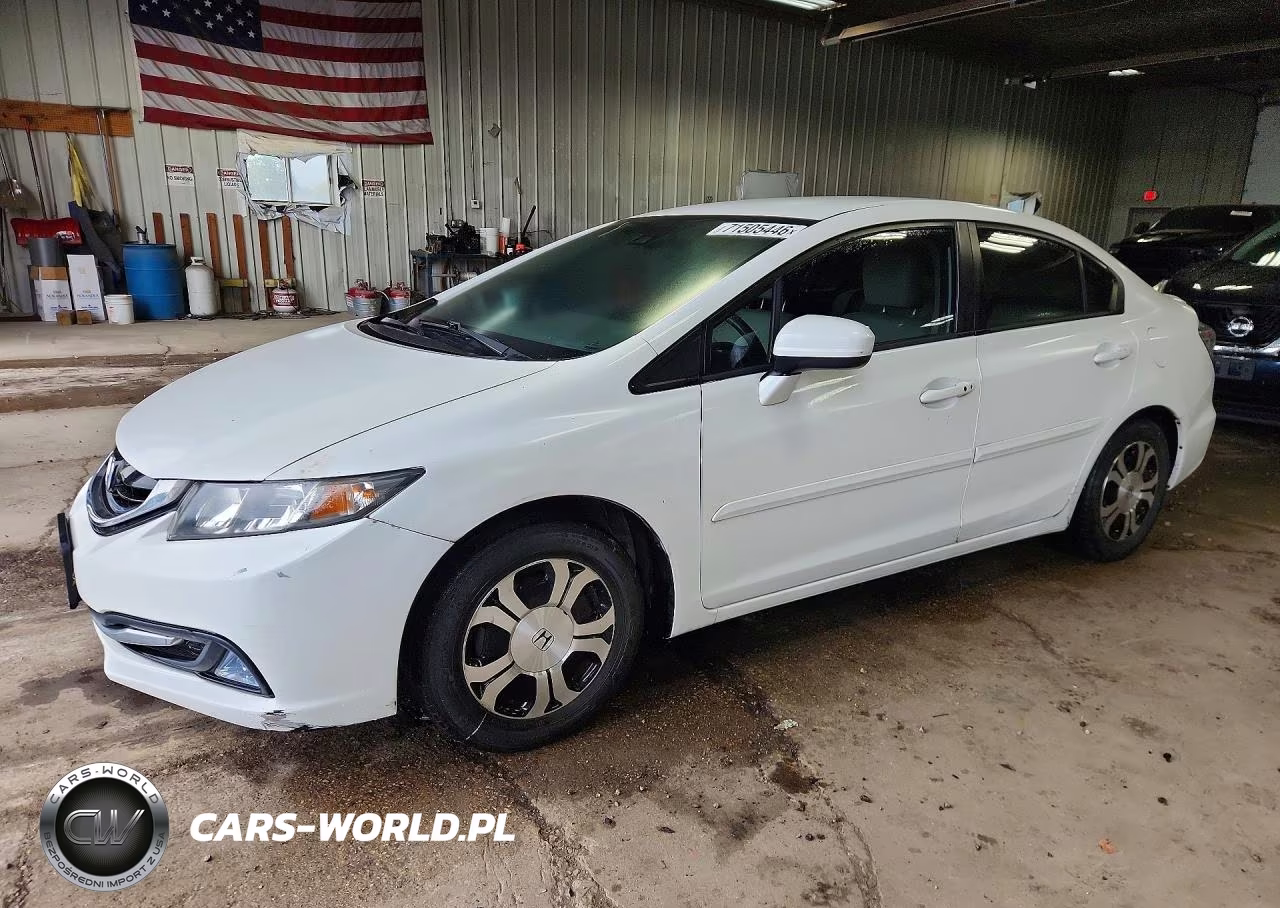 2014 Honda Civic Hybrid VIN:19XFB4F28EE002193 - 1