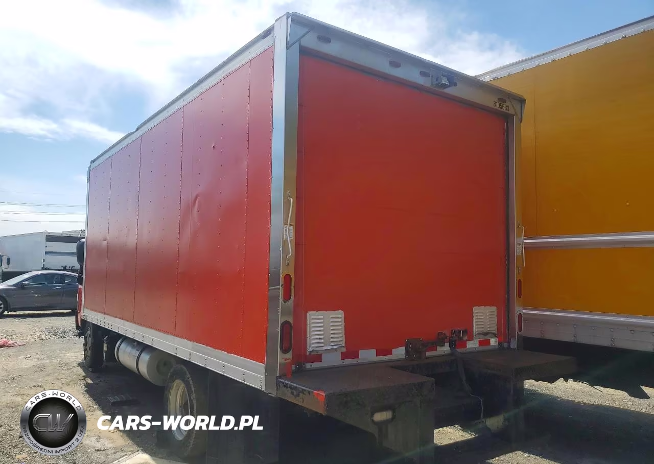 2017 Hino 195 Box Truck VIN:JHHSDM2H2HK005821 - 2