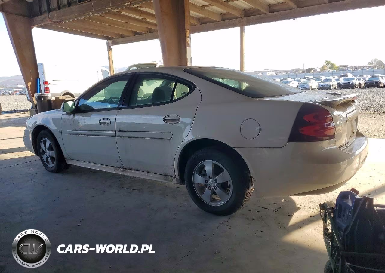 2008 Pontiac Grand Prix VIN:2G2WP552781183074 - 2