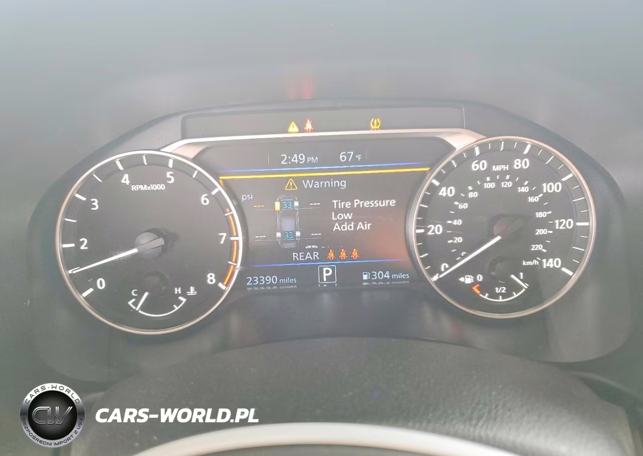 2026 Nissan Altima Sv VIN:1N4BL4DW8TN304616 - 9