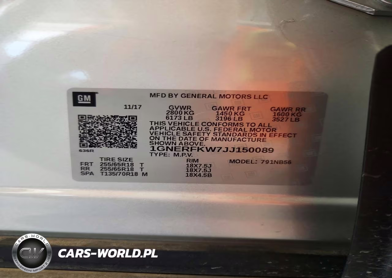 2018 Chevrolet Traverse Ls VIN:1GNERFKW7JJ150089 - 13
