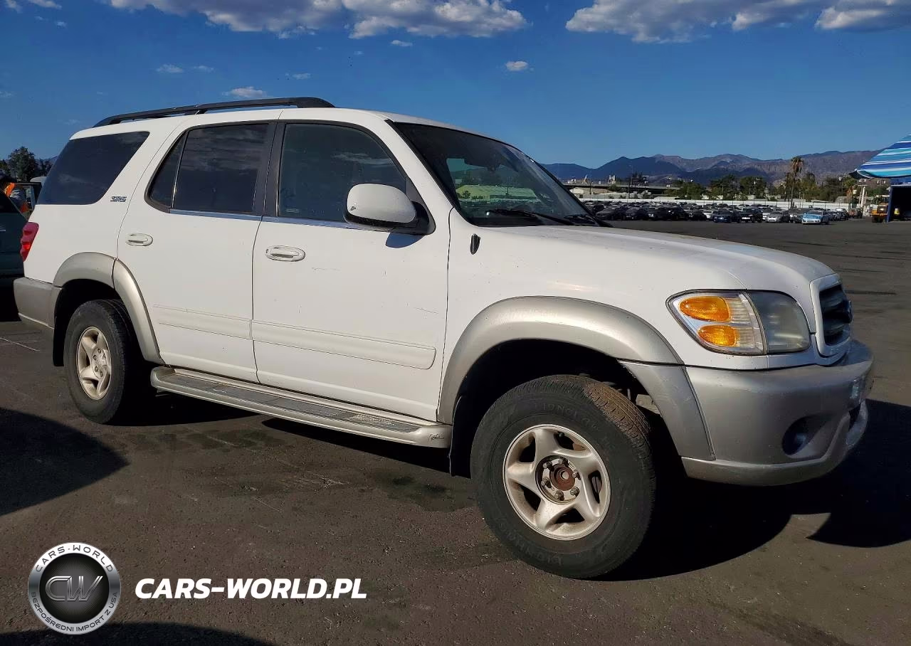 2001 Toyota Sequoia Sr5 VIN:5TDZT34A71S057040 - 4
