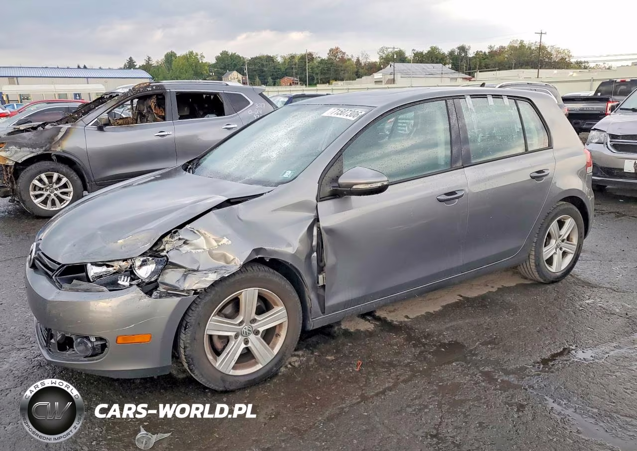 2012 Volkswagen Golf VIN:WVWDM7AJ1CW078570 - 1