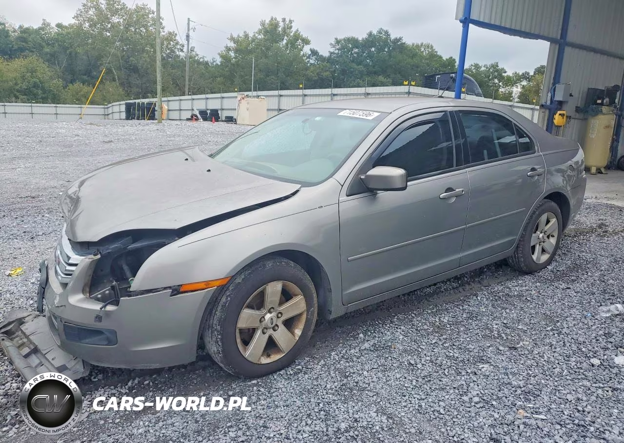 2008 Ford Fusion Se VIN:3FAHP07Z58R236518 - 1