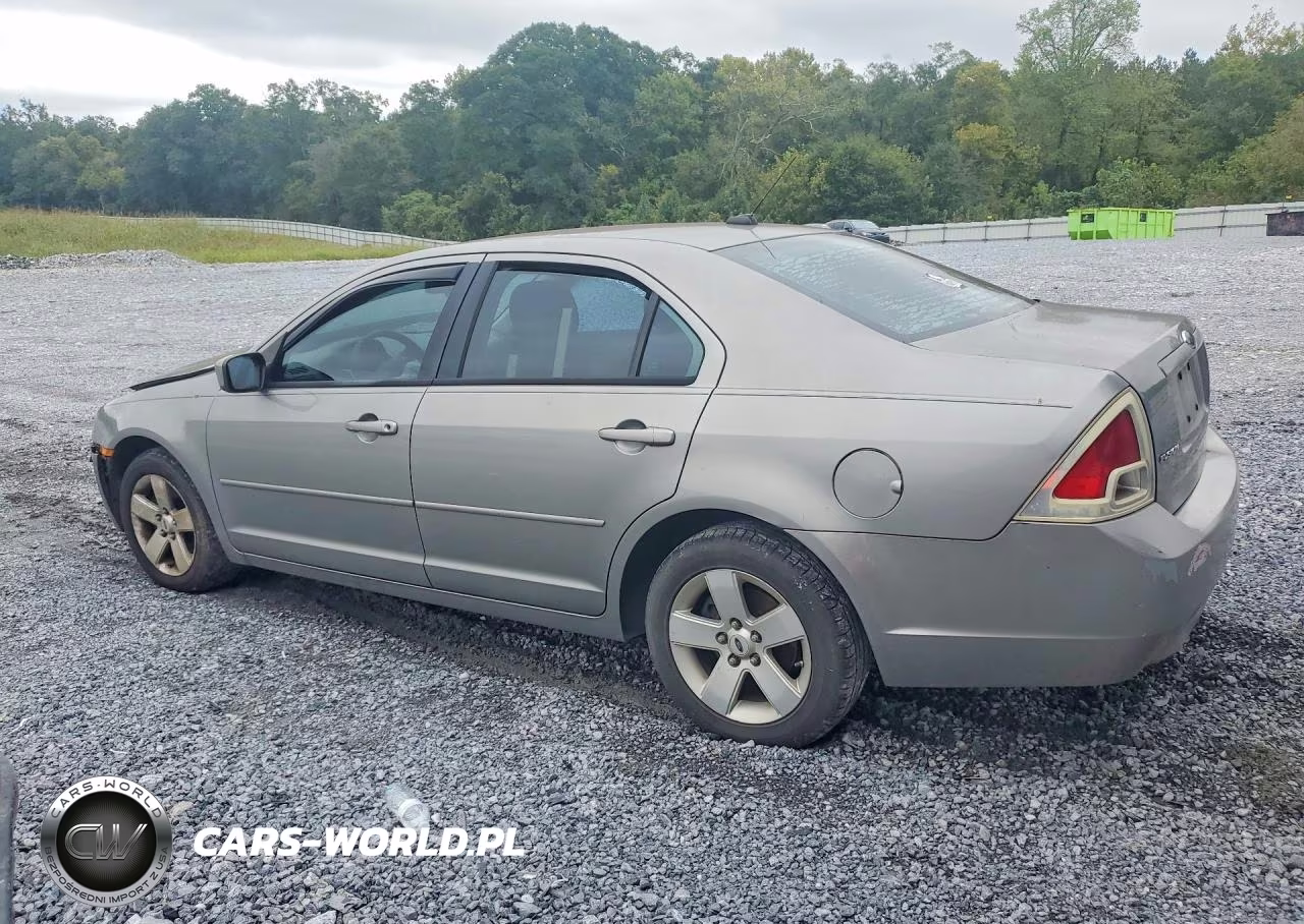 2008 Ford Fusion Se VIN:3FAHP07Z58R236518 - 2