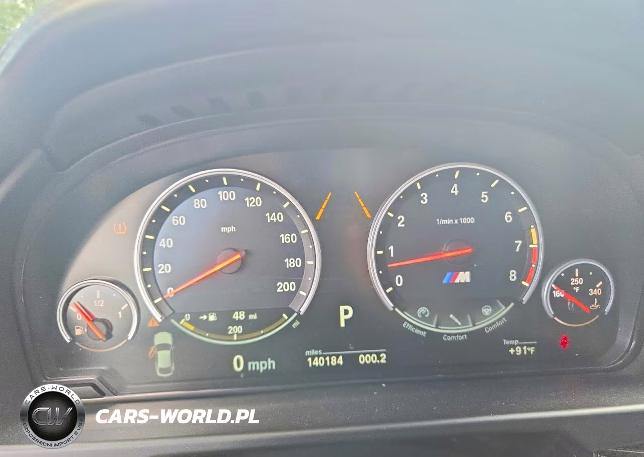 2016 BMW X6 M VIN:5YMKW8C51G0R43299 - 9