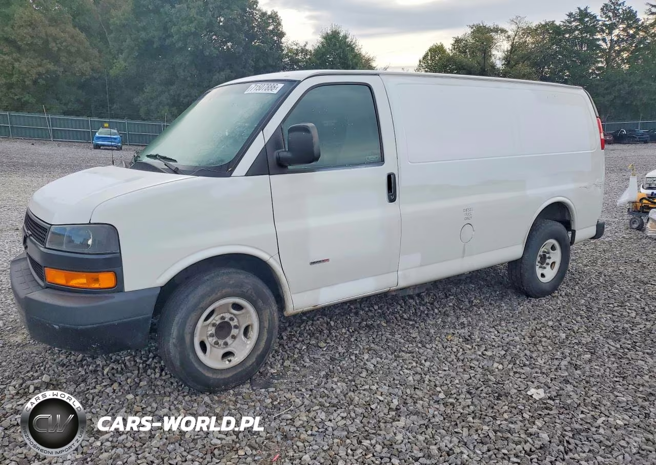 2019 Chevrolet Express G2500 VIN:1GCWGAF15K1245885 - 1