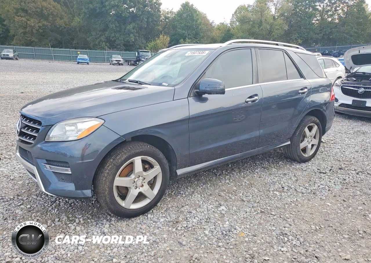 2014 Mercedes-Benz Ml 350 VIN:4JGDA5JB3EA351607 - 1