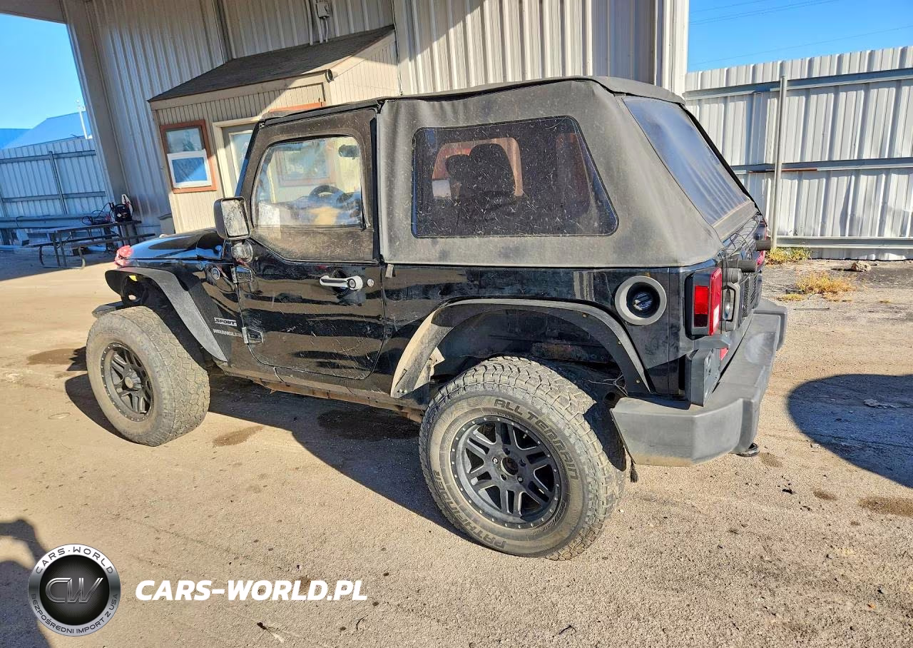 2011 Jeep Wrangler Sport VIN:1J4AA2D11BL630217 - 2