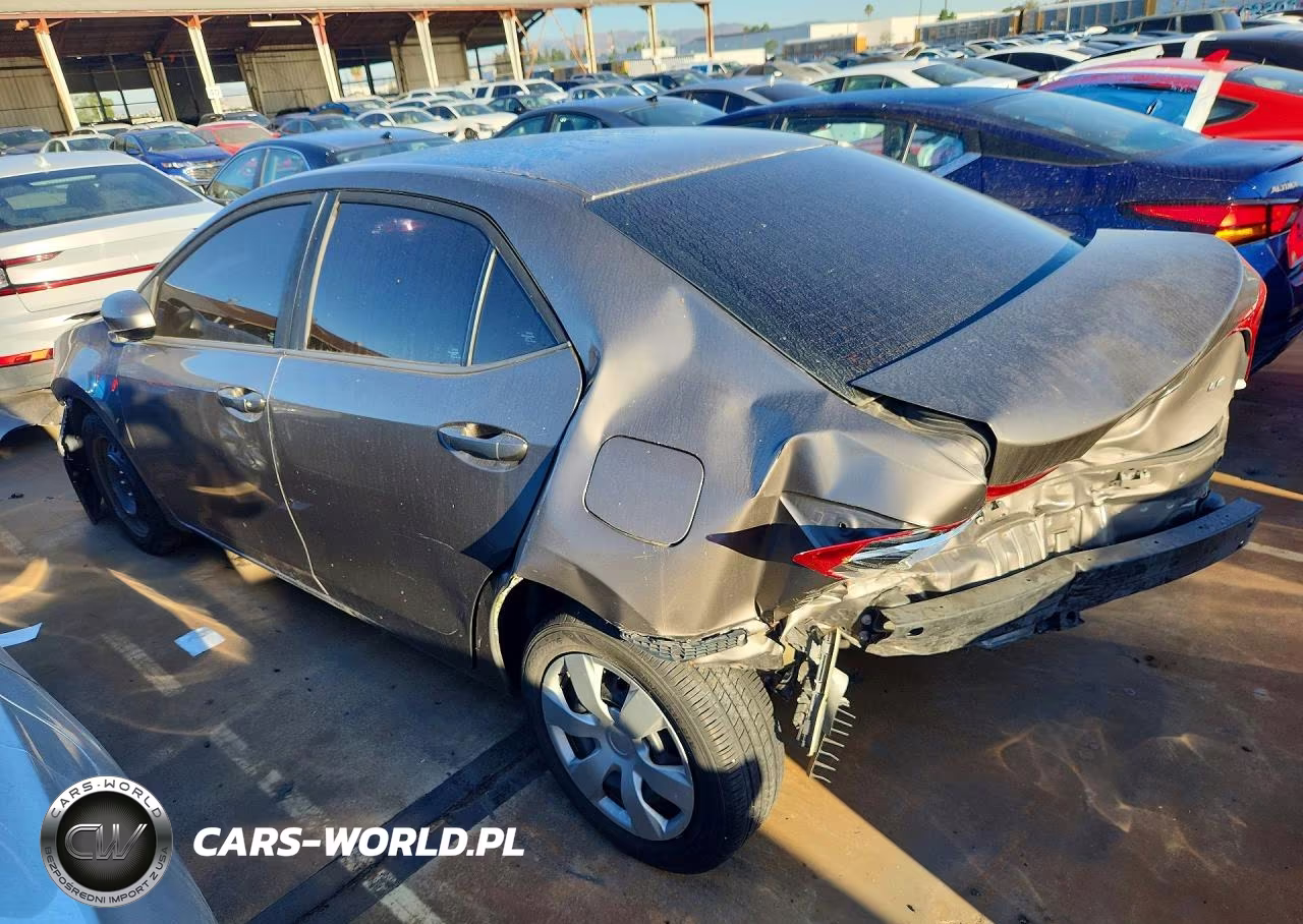 2017 Toyota Corolla Le VIN:5YFBURHE7HP667280 - 2