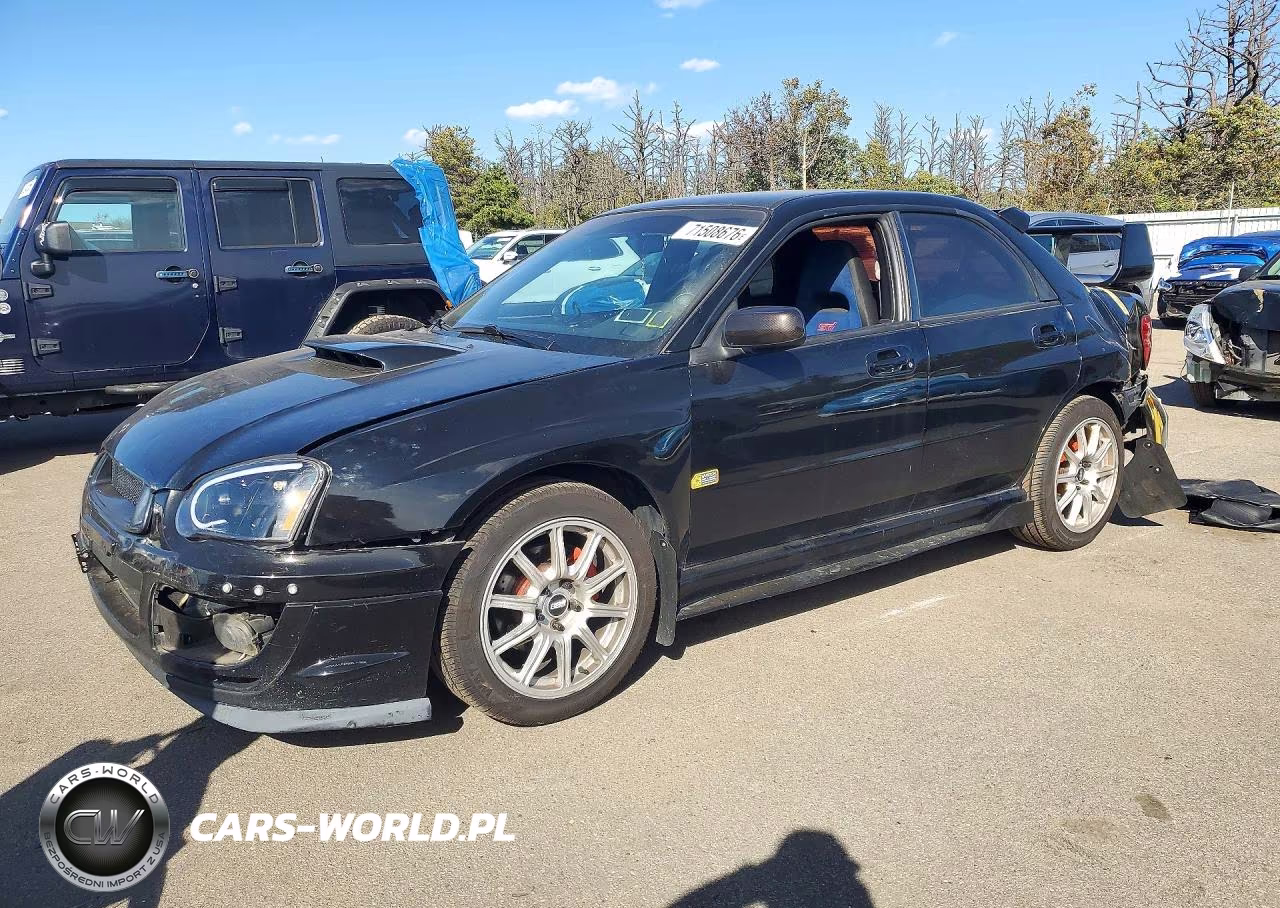 2004 Subaru Impreza Wrx VIN:JF1GD29694G515037 - 1