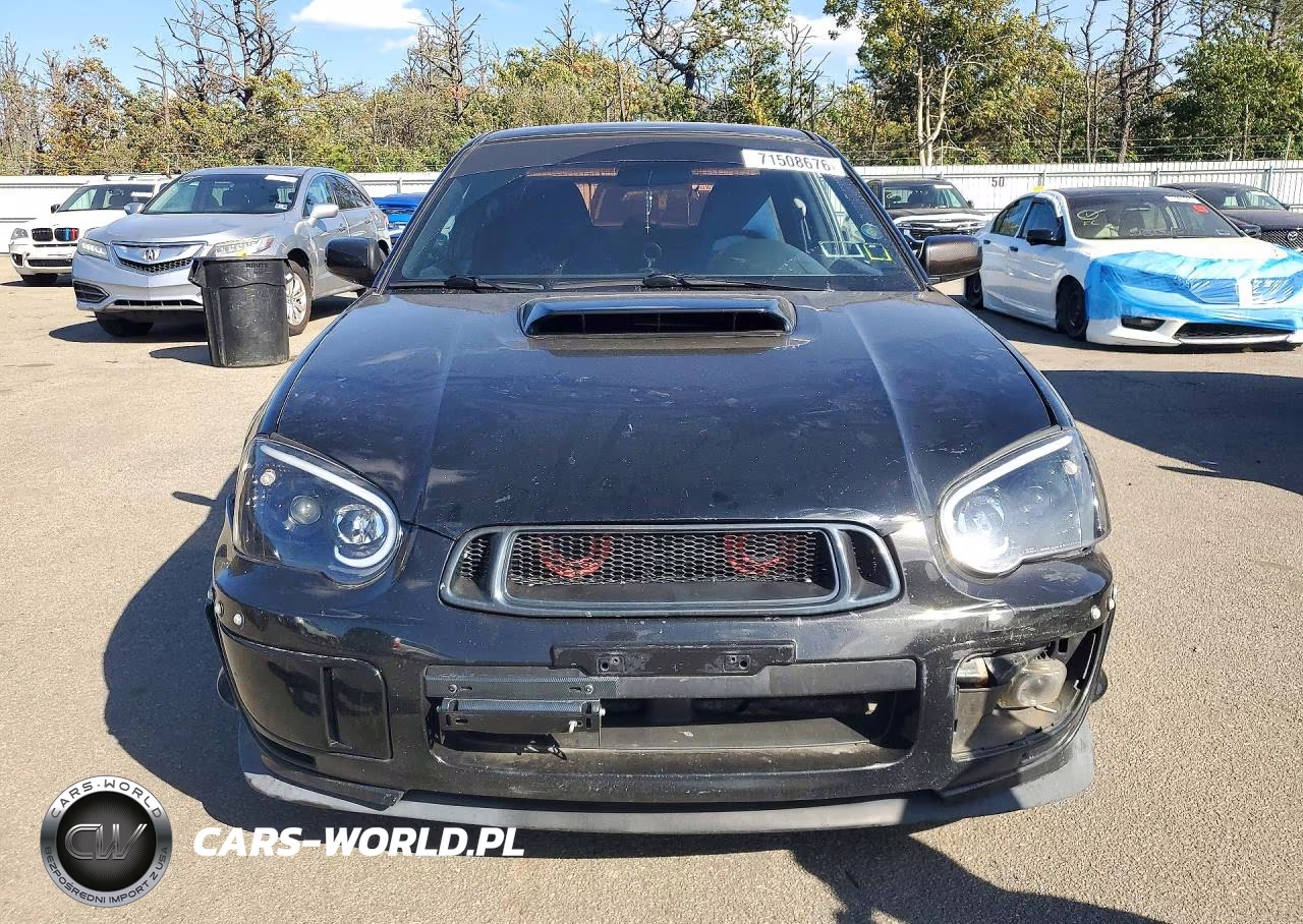 2004 Subaru Impreza Wrx VIN:JF1GD29694G515037 - 5