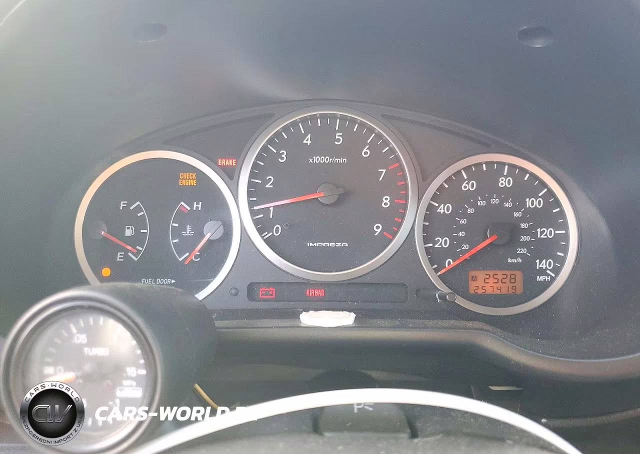 2004 Subaru Impreza Wrx VIN:JF1GD29694G515037 - 9