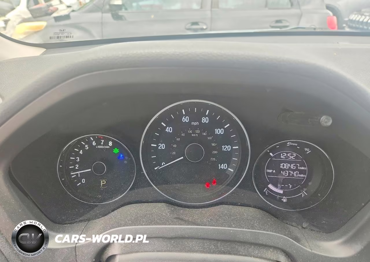 2018 Honda Hr-V Lx VIN:3CZRU5H30JG700468 - 9