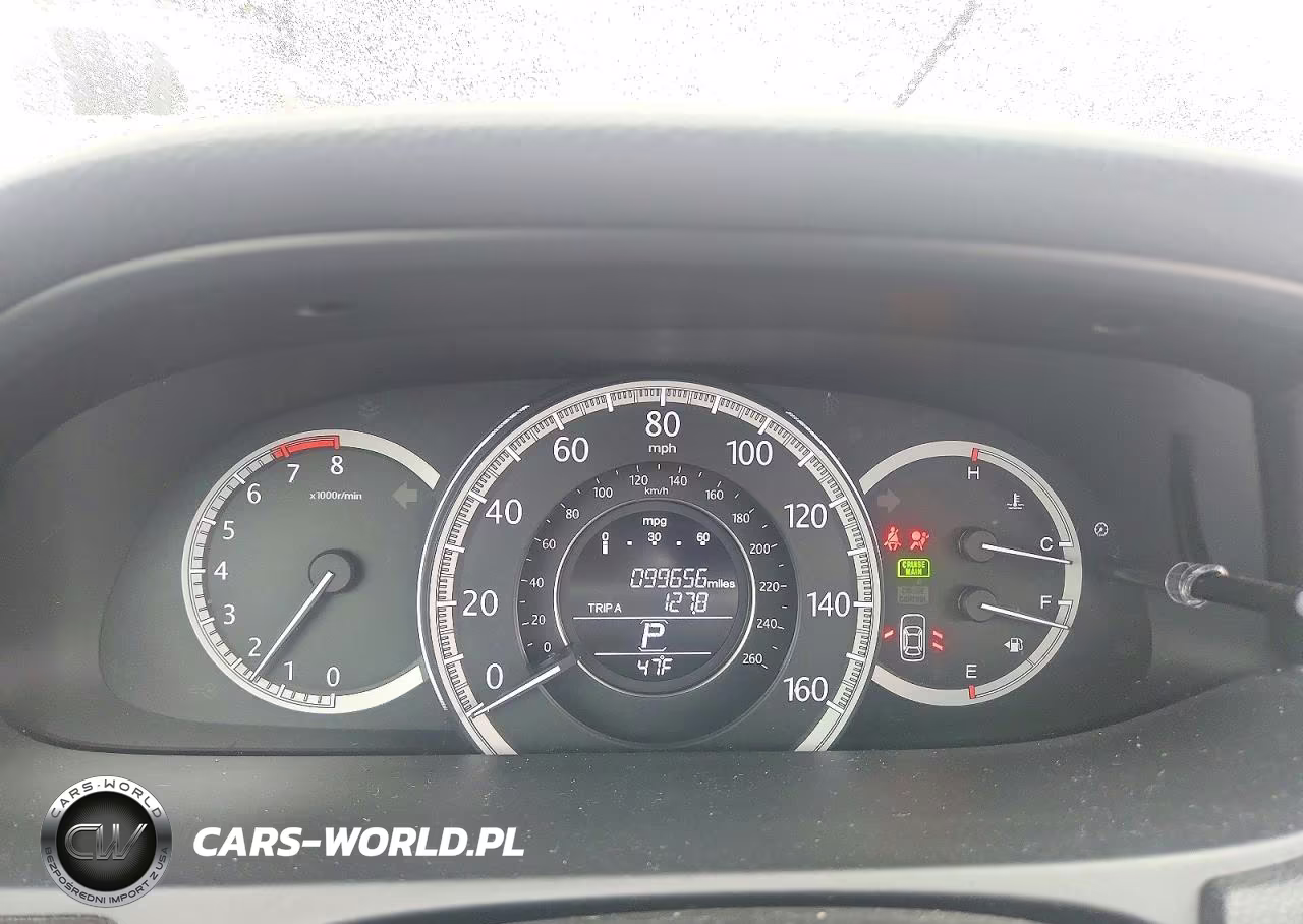 2013 Honda Accord Exl VIN:1HGCR2F80DA158366 - 9
