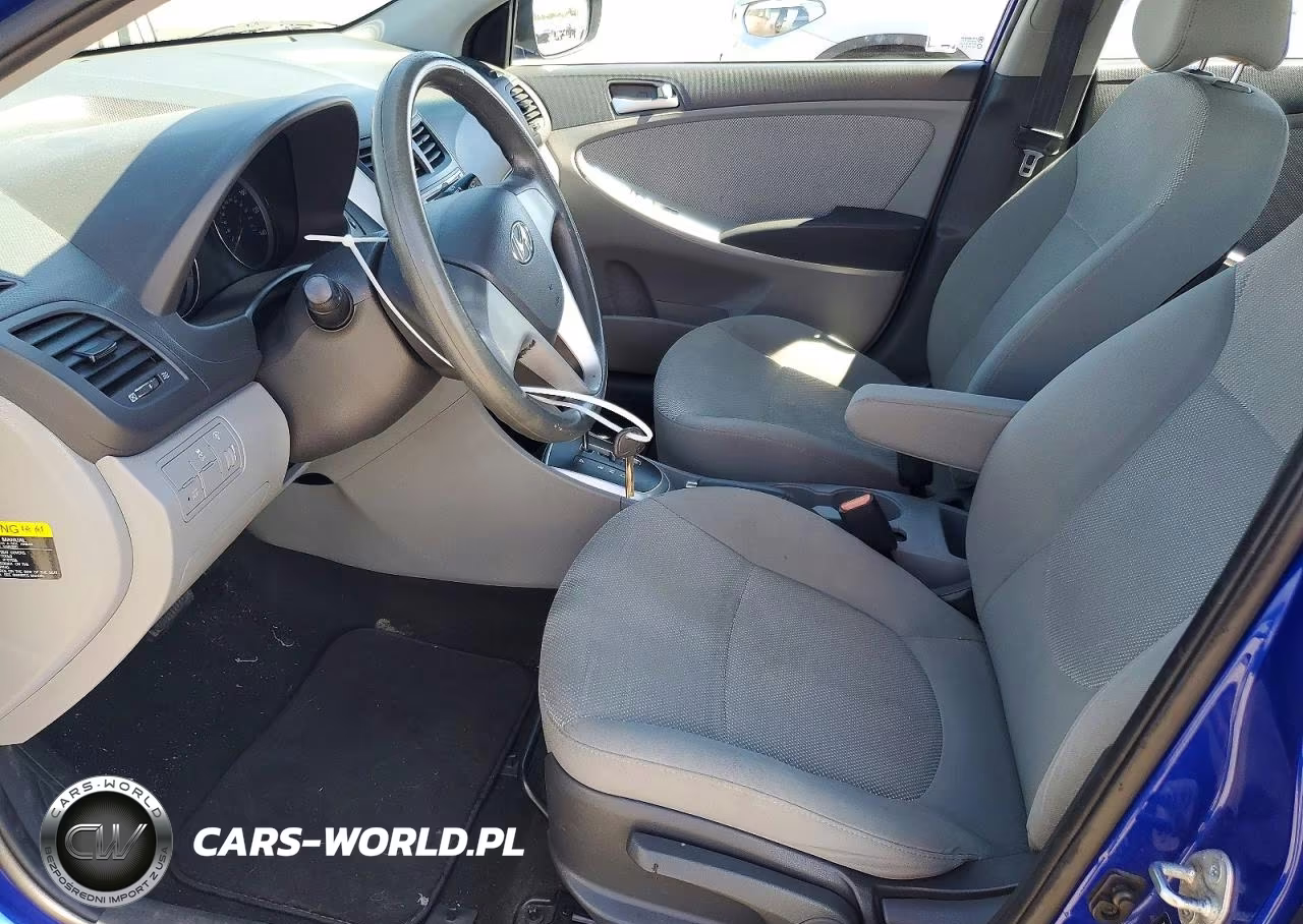 2013 Hyundai Accent Gls VIN:KMHCT4AE9DU556680 - 7