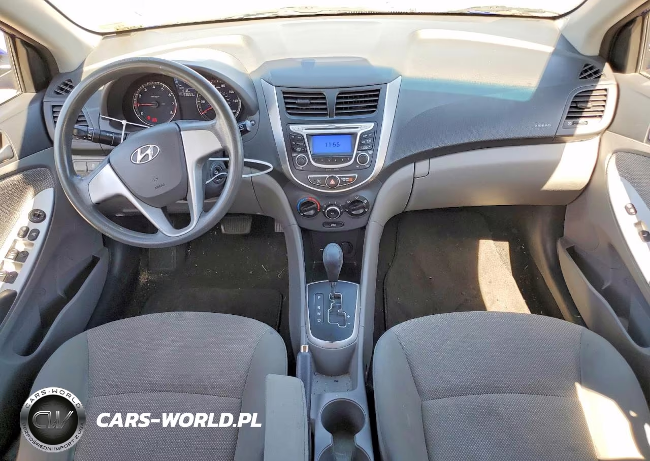 2013 Hyundai Accent Gls VIN:KMHCT4AE9DU556680 - 8