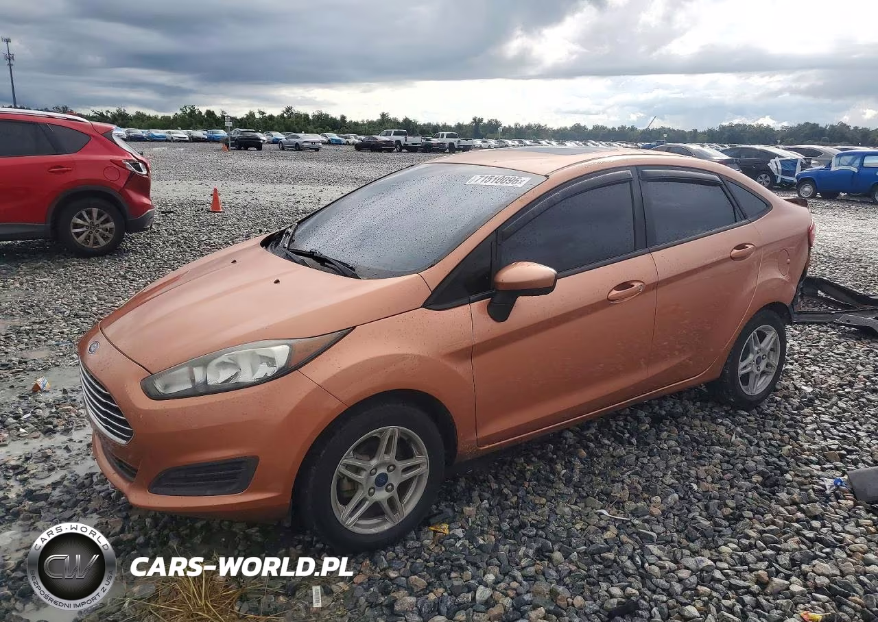 2017 Ford Fiesta Se VIN:3FADP4BJ8HM104552 - 1