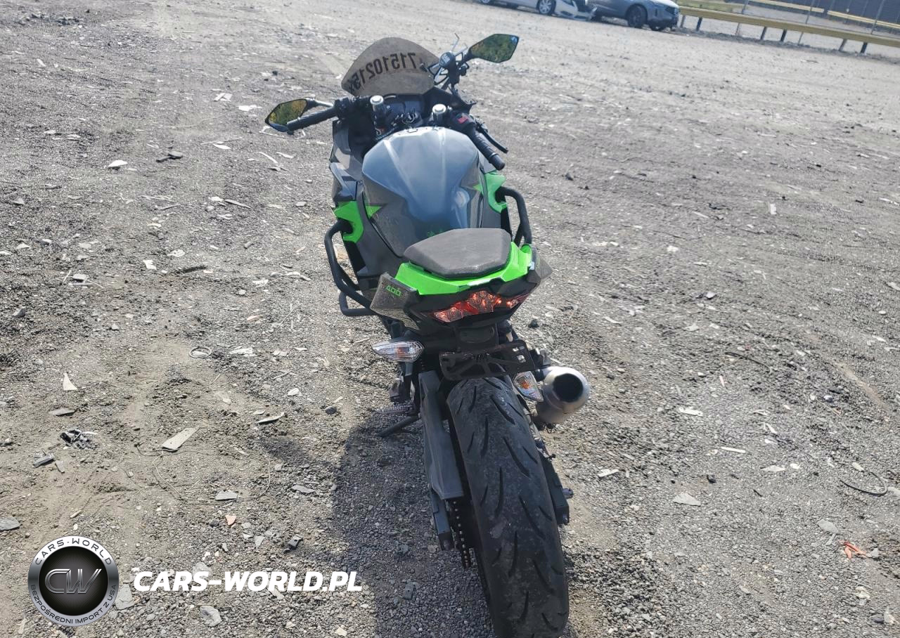 2019 Kawasaki Ex400 VIN:JKAEXKG17KDA29497 - 4