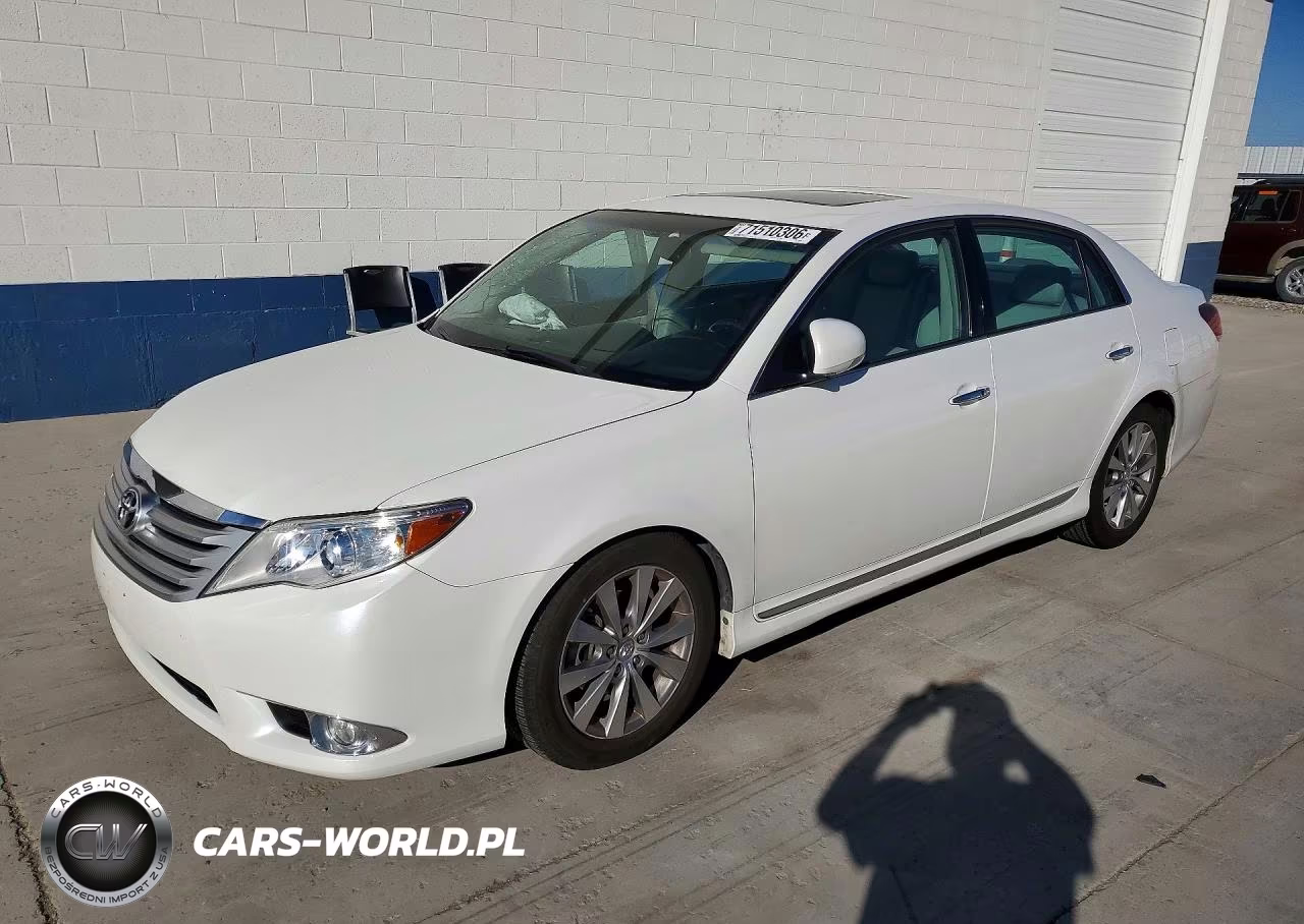 2011 Toyota Avalon Base VIN:4T1BK3DB1BU379016 - 1