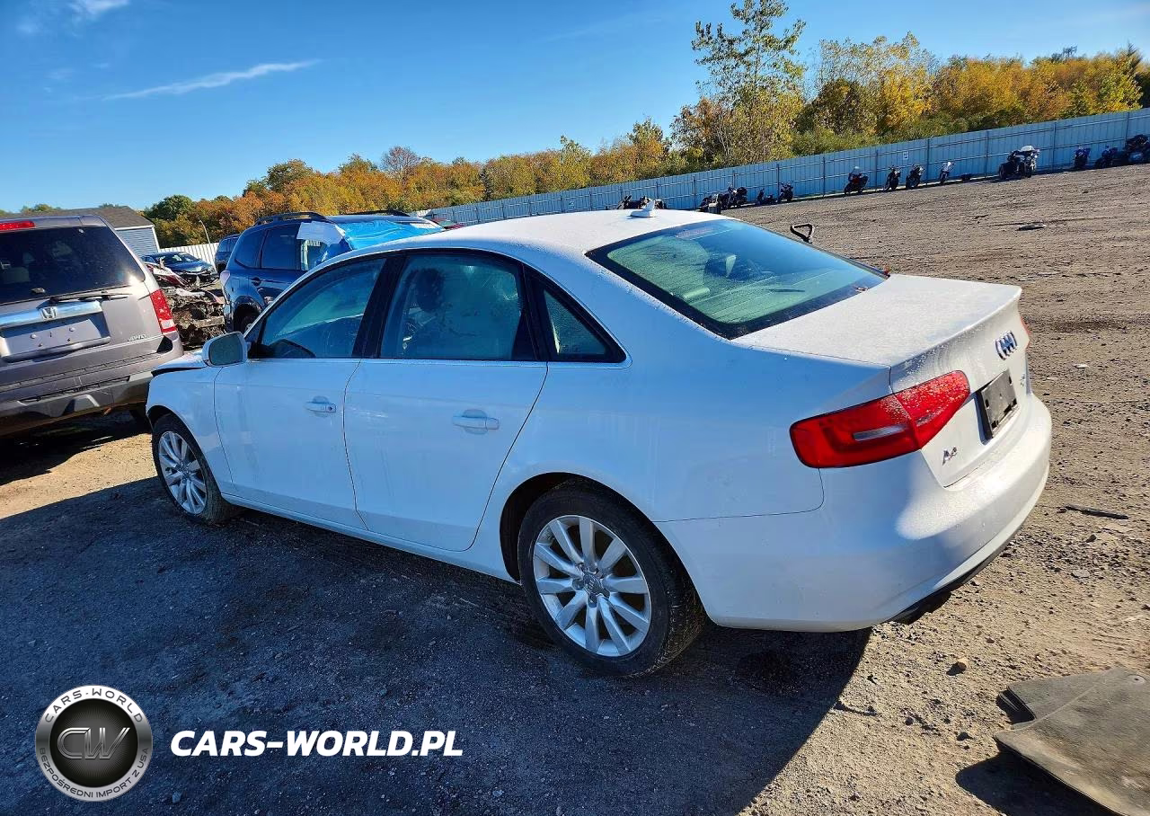 2013 Audi A4 Premium VIN:WAUDFAFL0DN023923 - 2