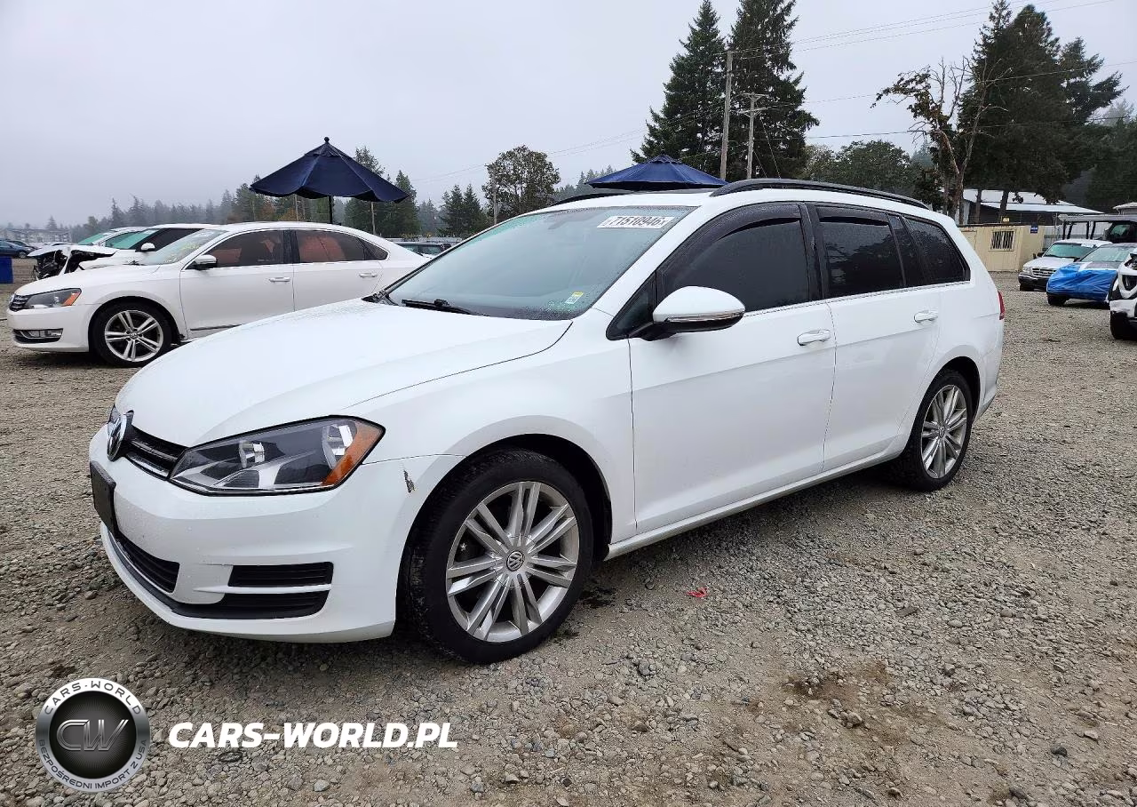 2016 Volkswagen Golf Sportwagen S VIN:3VWC17AU7GM524030 - 1
