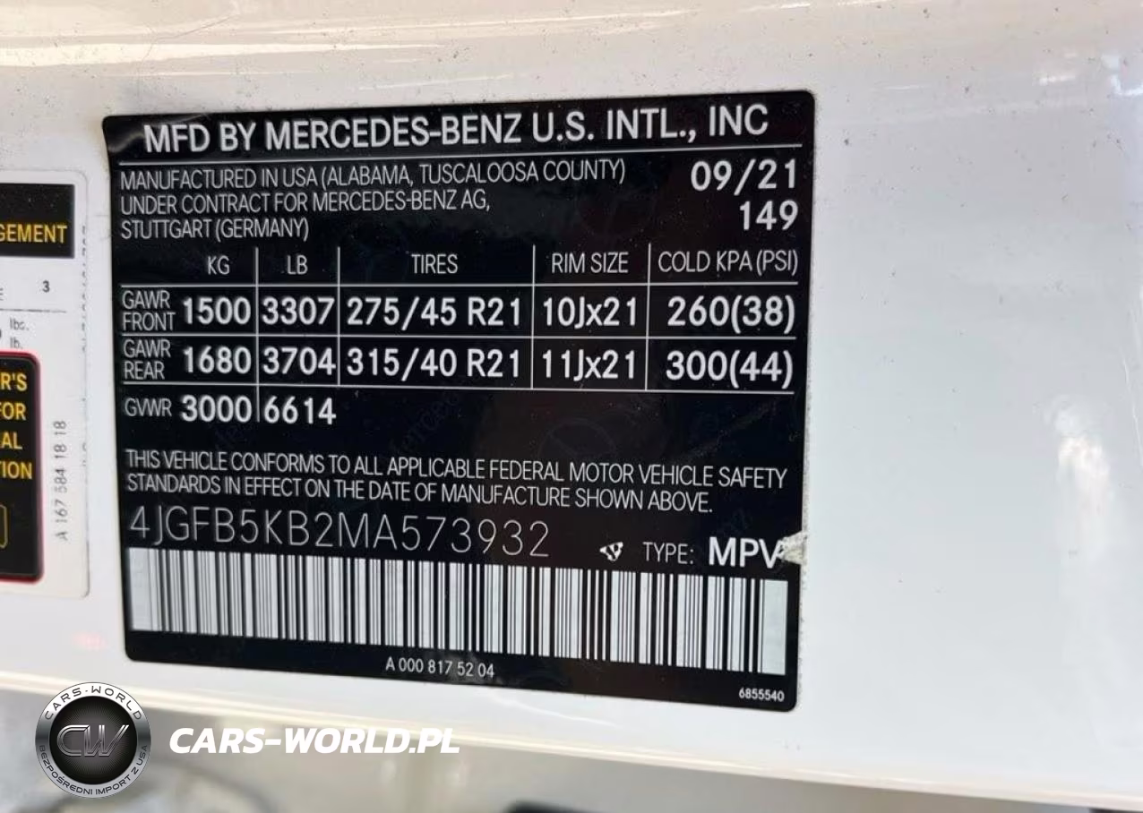 2021 Mercedes-Benz Gle 450 4Matic VIN:4JGFB5KB2MA573932 - 10