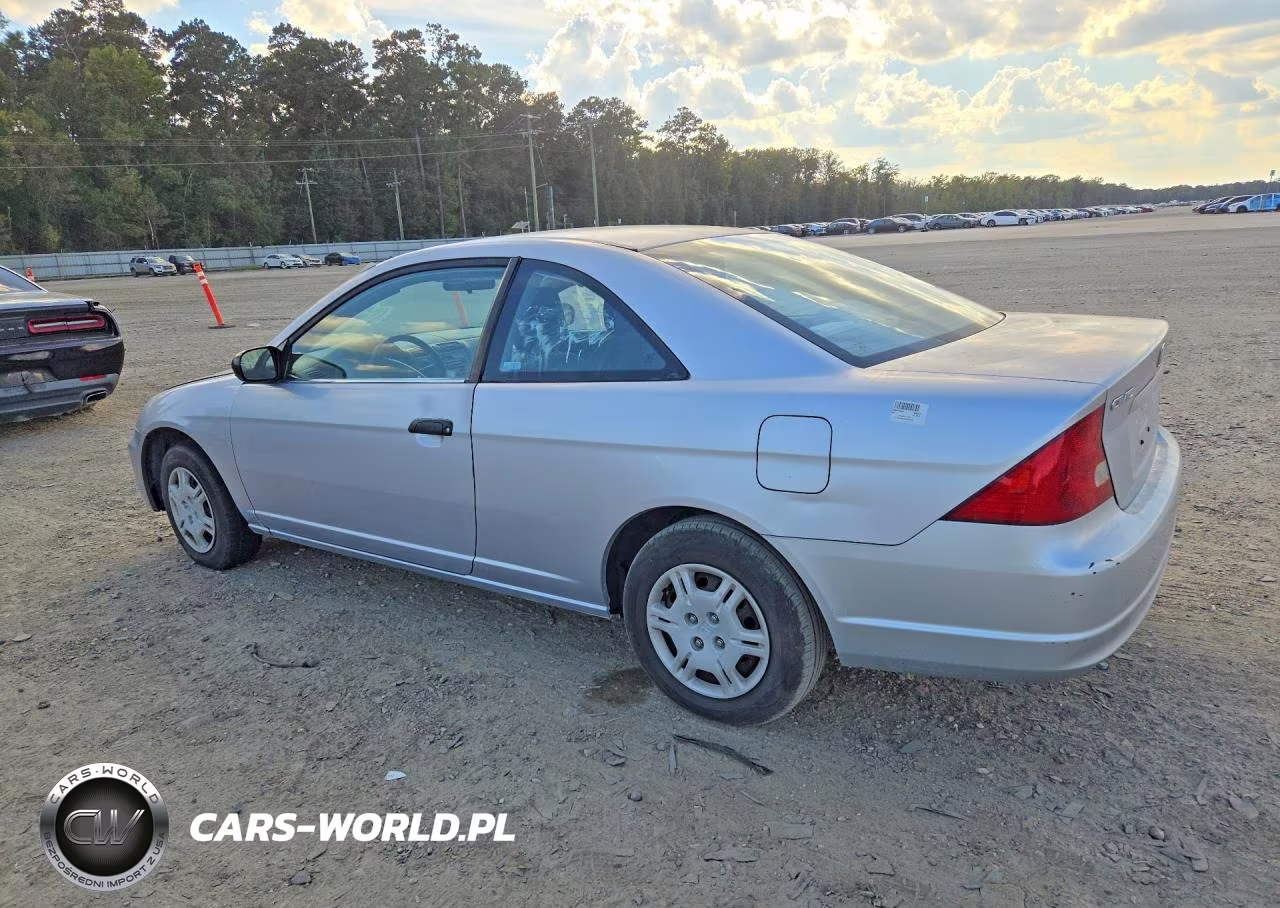 2001 Honda Civic Lx VIN:1HGEM22561L104931 - 2