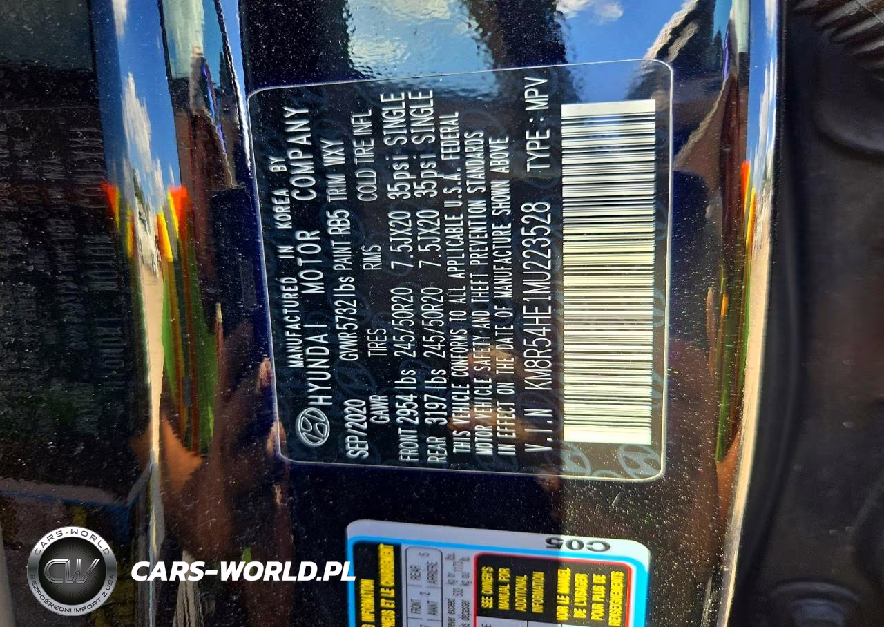 2021 Hyundai Palisade Limited VIN:KM8R54HE1MU223528 - 13