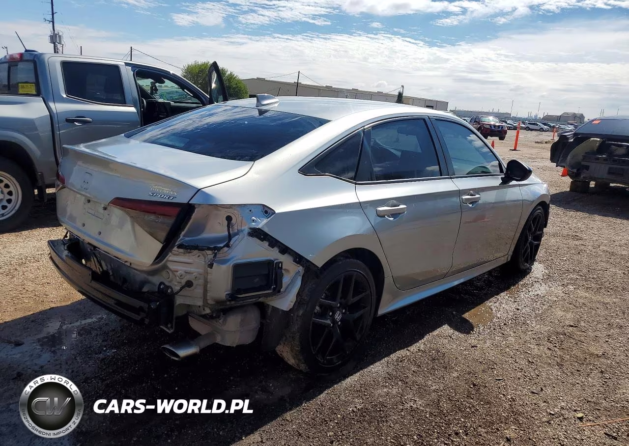 2025 Honda Civic Sport VIN:2HGFE2F55SH539773 - 3