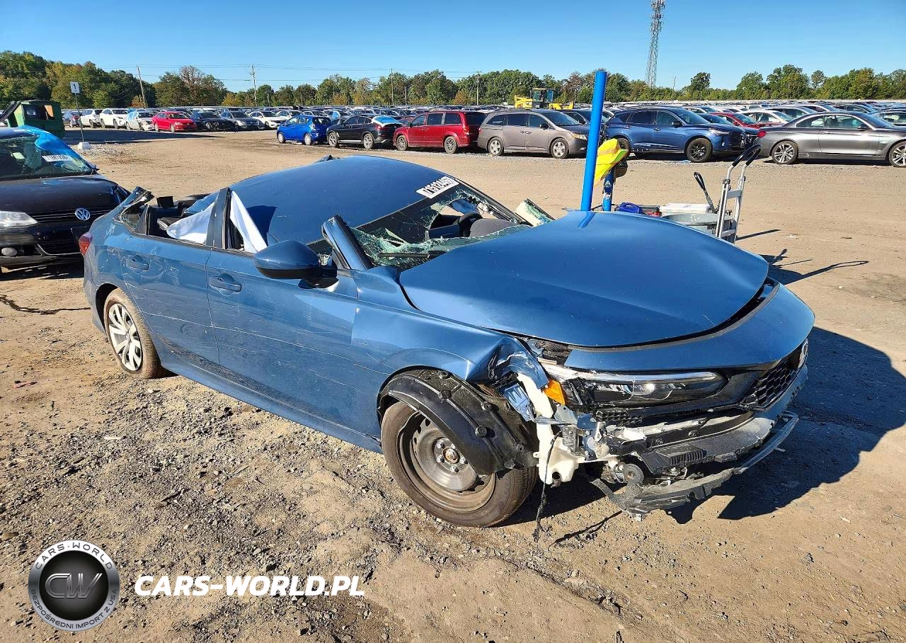 2026 Honda Civic Lx VIN:2HGFE2F20TH583056 - 4