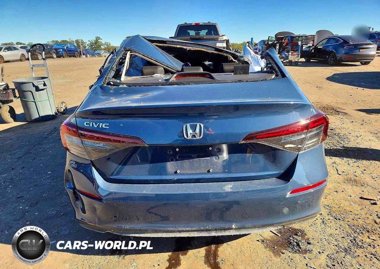 2026 Honda Civic Lx VIN:2HGFE2F20TH583056 - 6