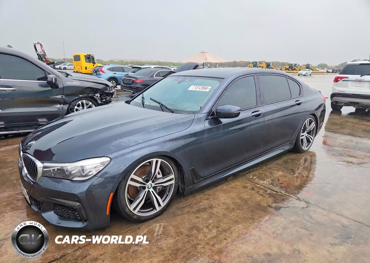 2019 BMW 740 I VIN:WBA7E2C50KB454367 - 1