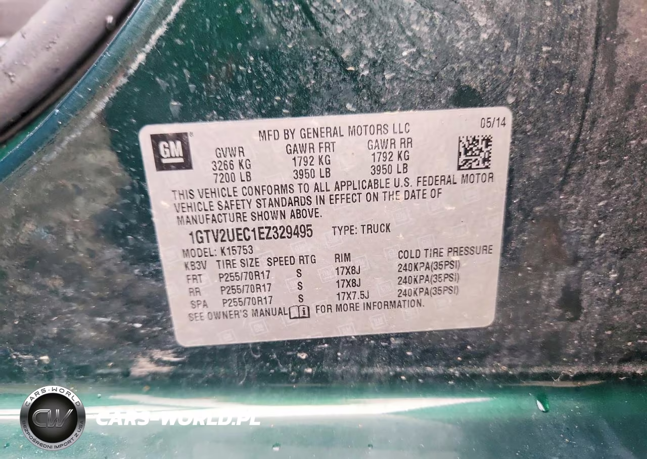 2014 GMC Sierra K1500 Sle VIN:1GTV2UEC1EZ329495 - 12