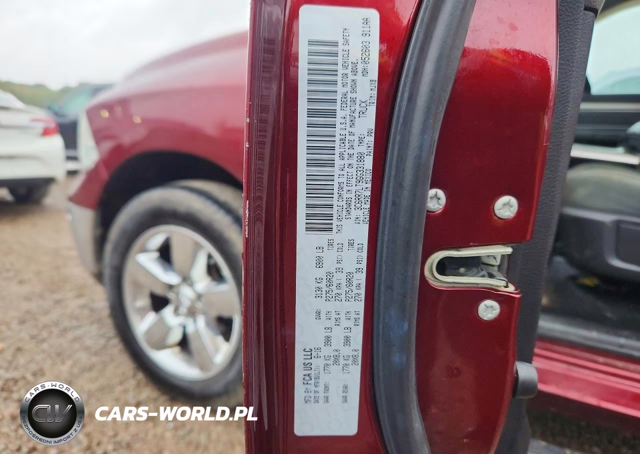 2016 Ram 1500 Big Horn VIN:3C6RR7LT9GG331880 - 13