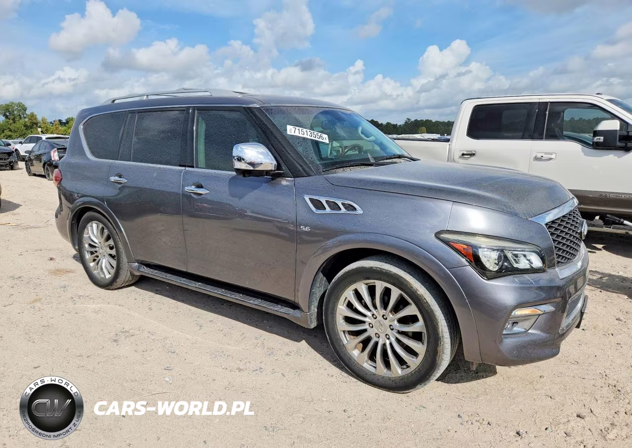 2015 Infiniti Qx80 Base VIN:JN8AZ2NF8F9570050 - 4