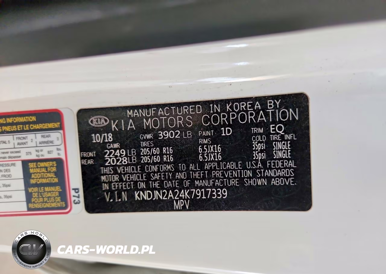 2019 Kia Soul Base VIN:KNDJN2A24K7917339 - 12