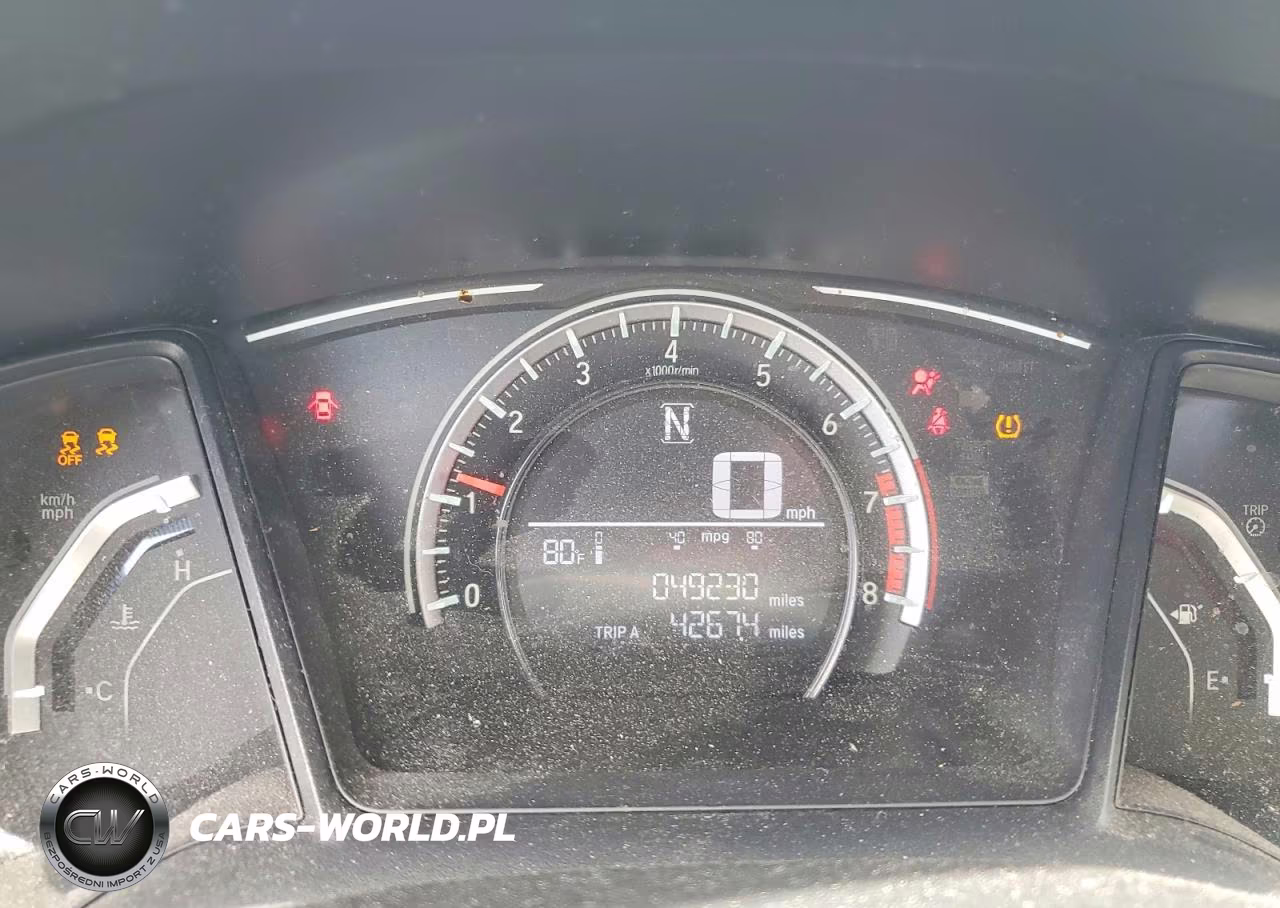 2018 Honda Civic Lx VIN:2HGFC2F59JH601695 - 9