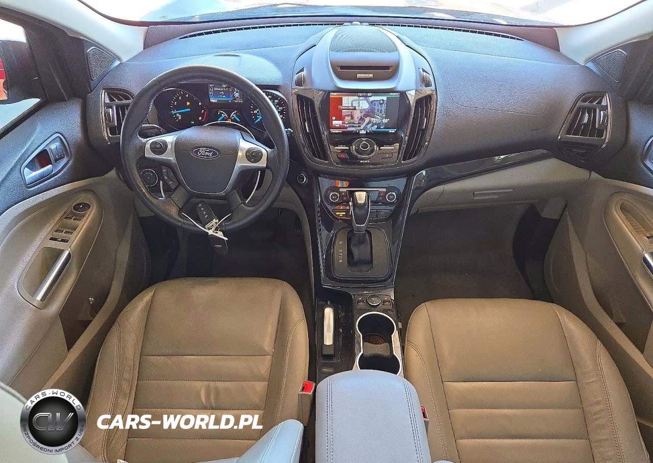 2015 Ford Escape Titanium VIN:1FMCU0J91FUA52829 - 8