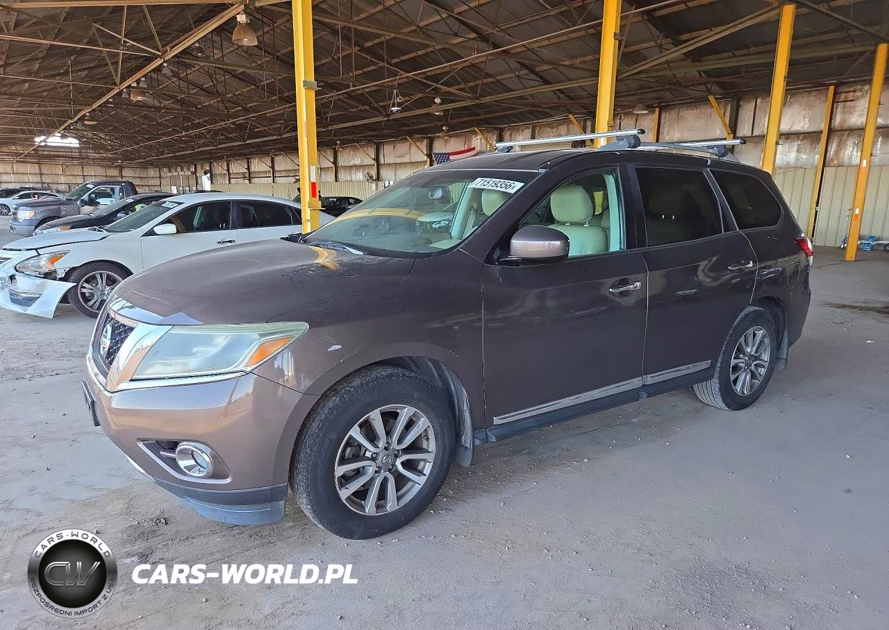 2015 Nissan Pathfinder Sl VIN:5N1AR2MN0FC717898 - 1