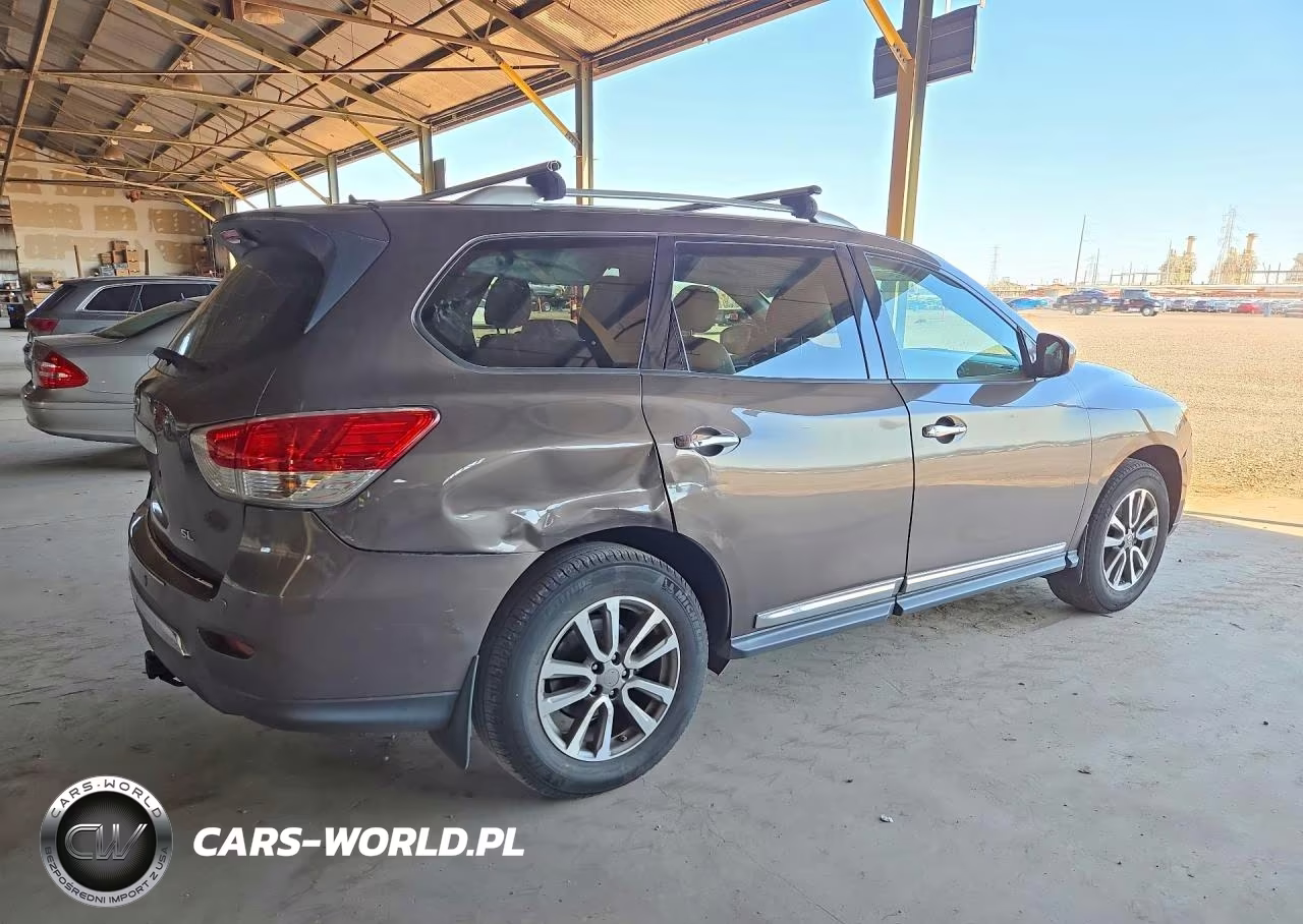 2015 Nissan Pathfinder Sl VIN:5N1AR2MN0FC717898 - 3