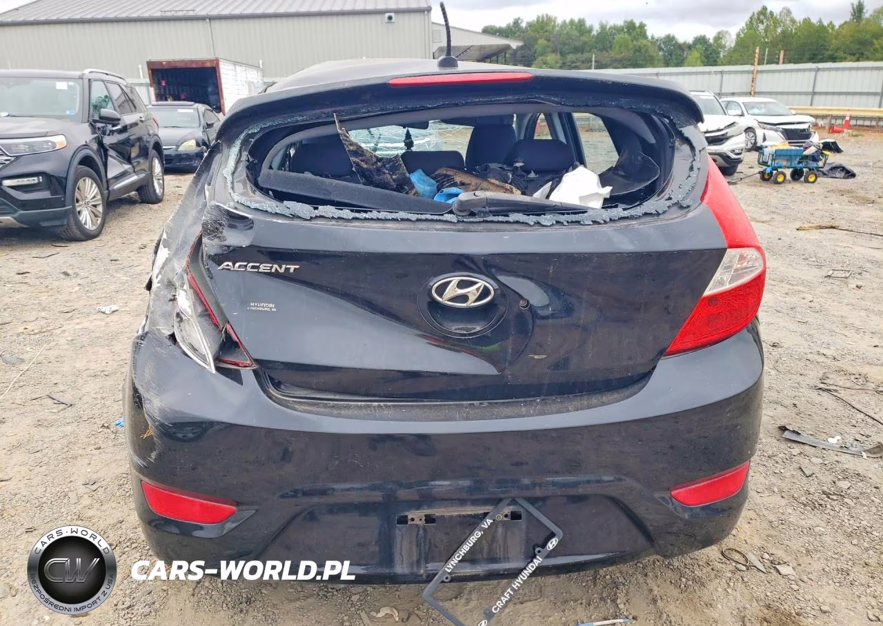 2013 Hyundai Accent Se VIN:KMHCU5AEXDU080765 - 6
