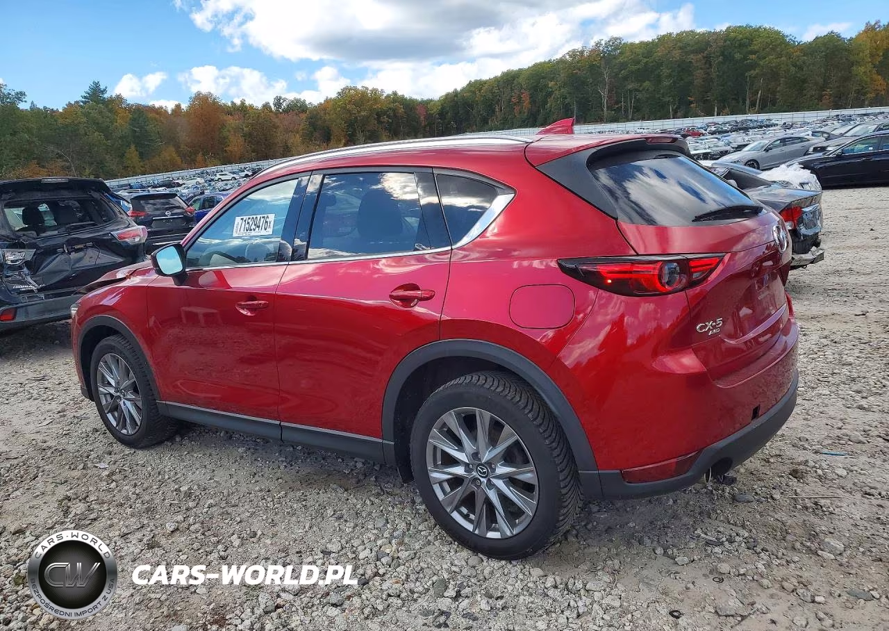 2021 Mazda Cx-5 Grand Touring VIN:JM3KFBDM0M1330731 - 2