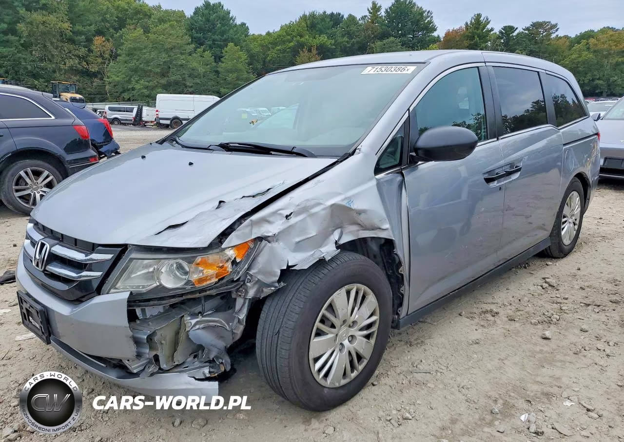 2016 Honda Odyssey Lx VIN:5FNRL5H26GB121127 - 1