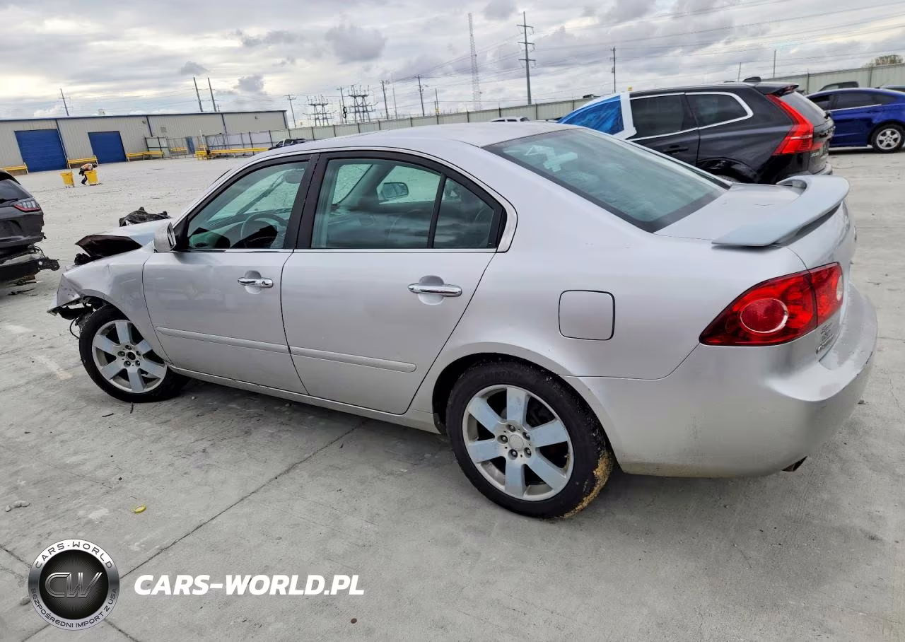 2007 Kia Optima Lx VIN:KNAGE124375116311 - 2