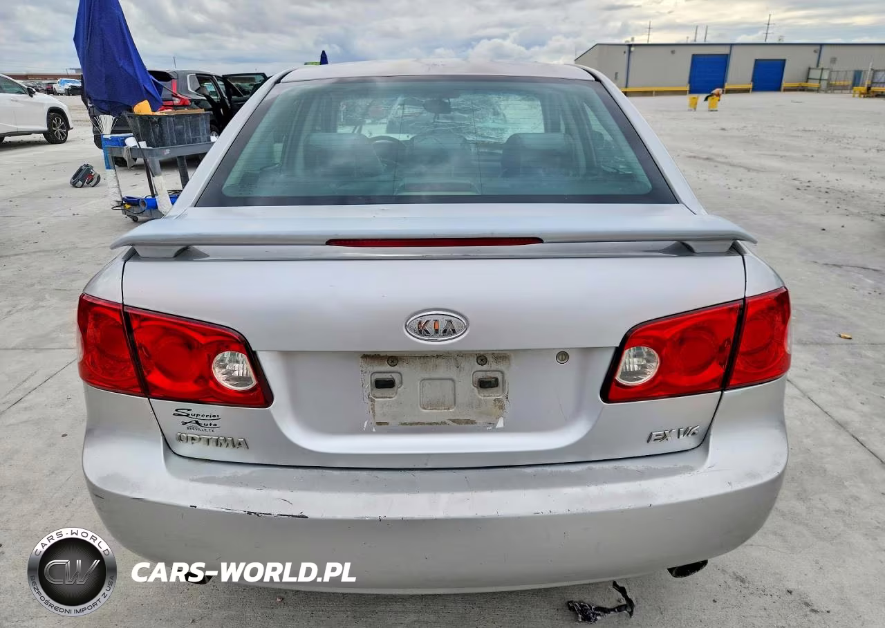 2007 Kia Optima Lx VIN:KNAGE124375116311 - 6
